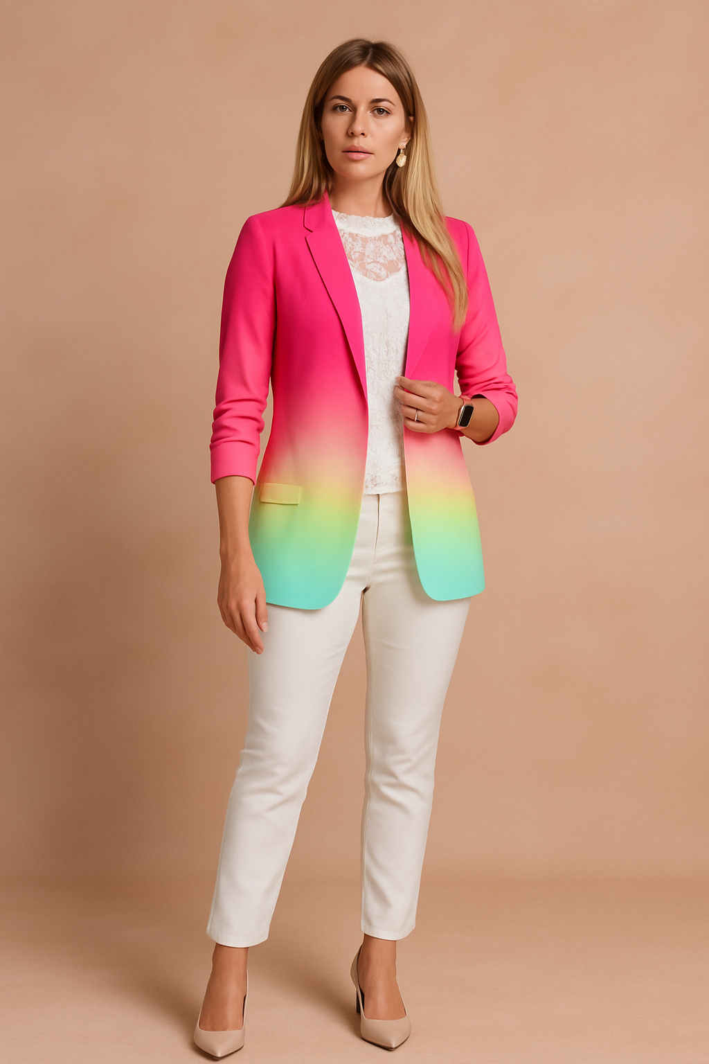 Jovie | Elegant Women's Jacket with Shawl Collar 7